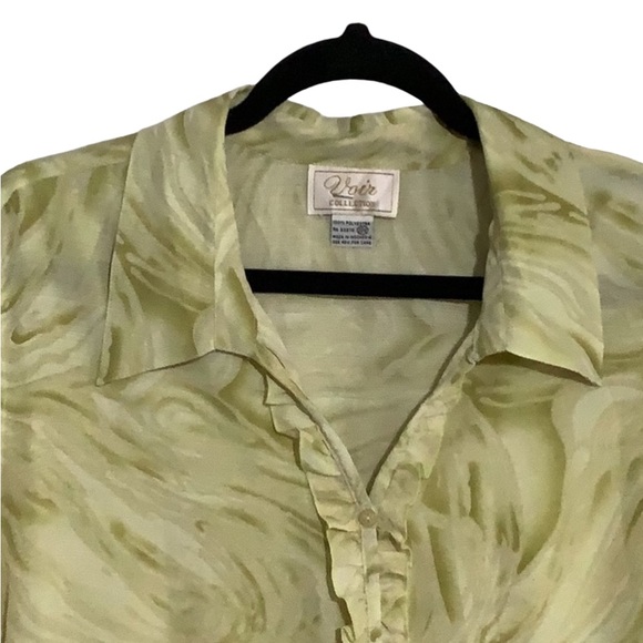 Voir Collection Green Blouse - Picture 3 of 5